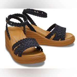 Crocs Brooklyn Ankle Strap Wedge